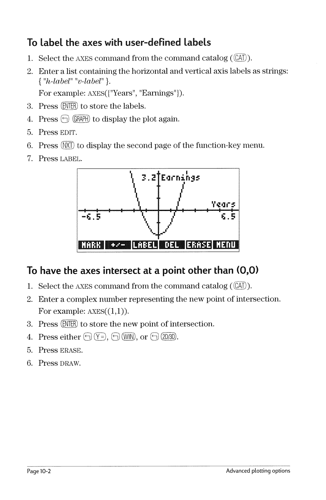 HP 49g Graphing manual 