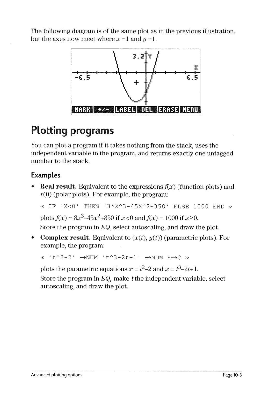 HP 49g Graphing manual 