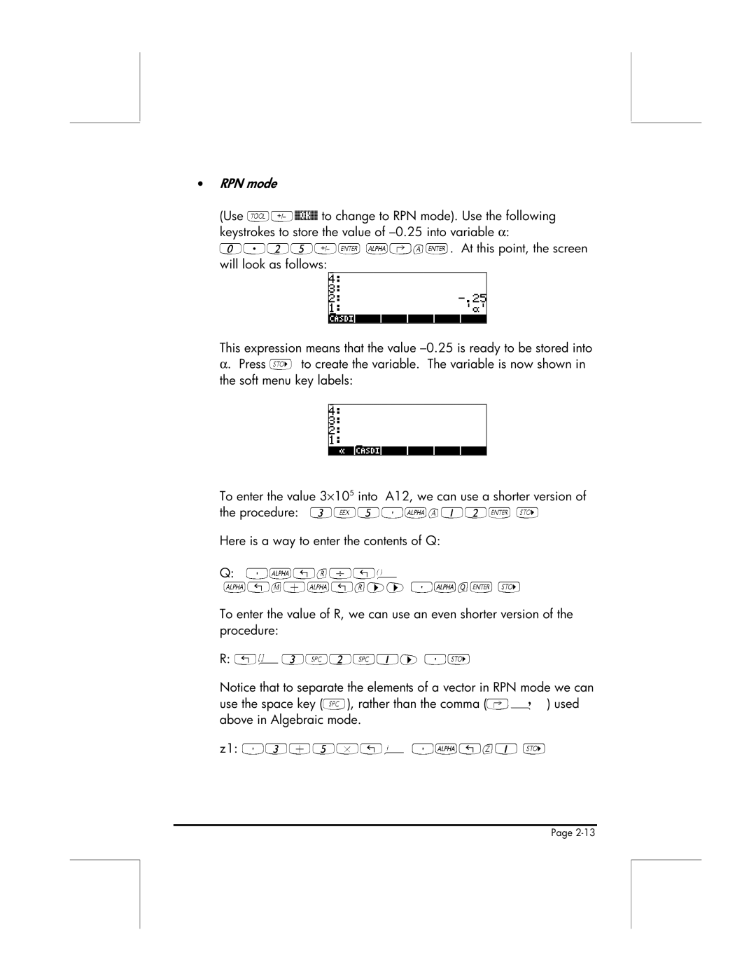 HP 49g manual ³~„r/„Ü 