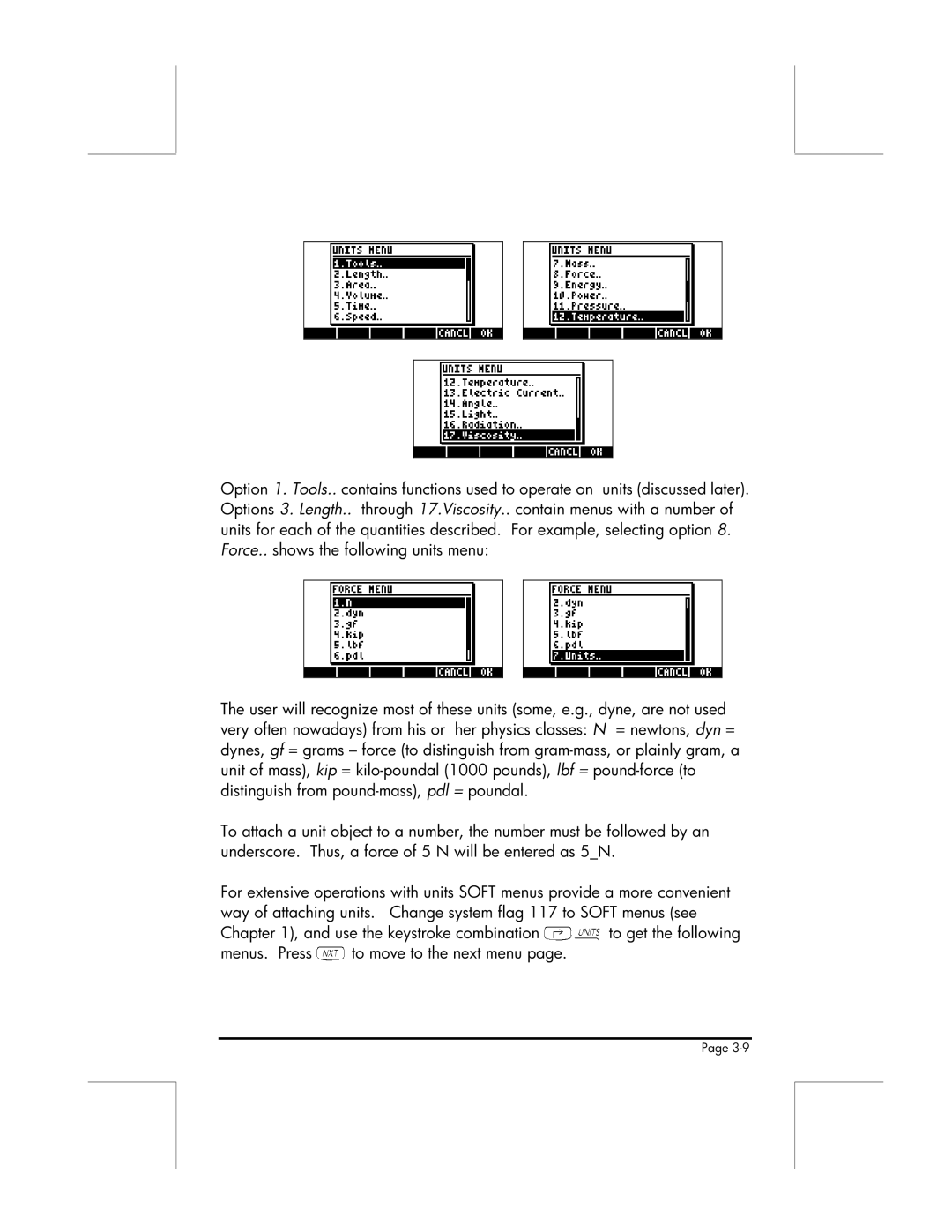 HP 49g manual 