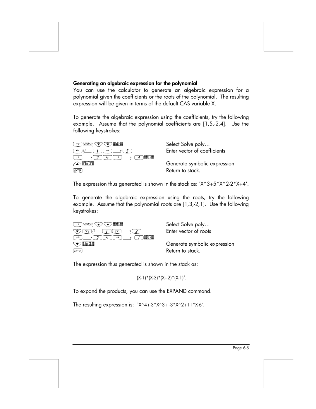 HP 49g manual 