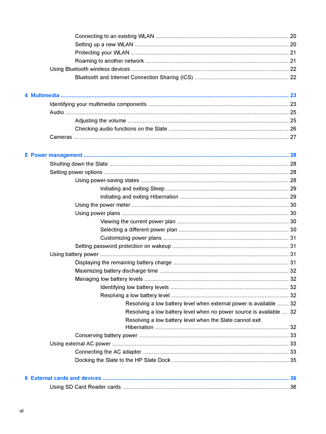 HP 500 manual Using SD Card Reader cards 