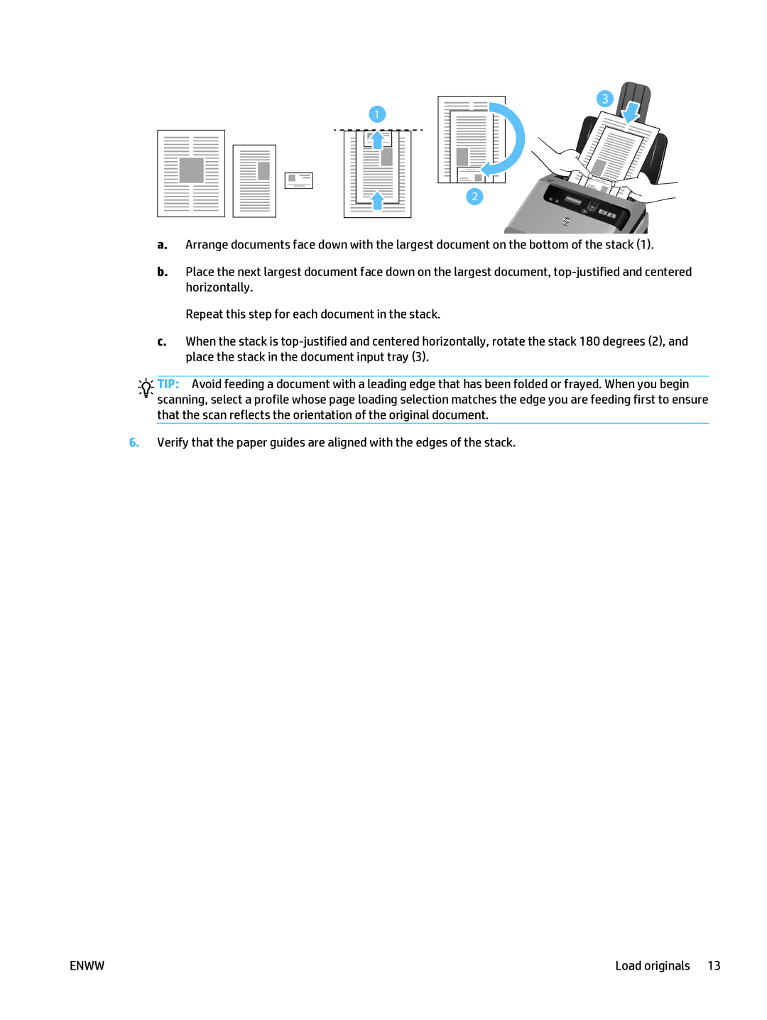 HP 5000 s2 Sheet-feed manual Enww 