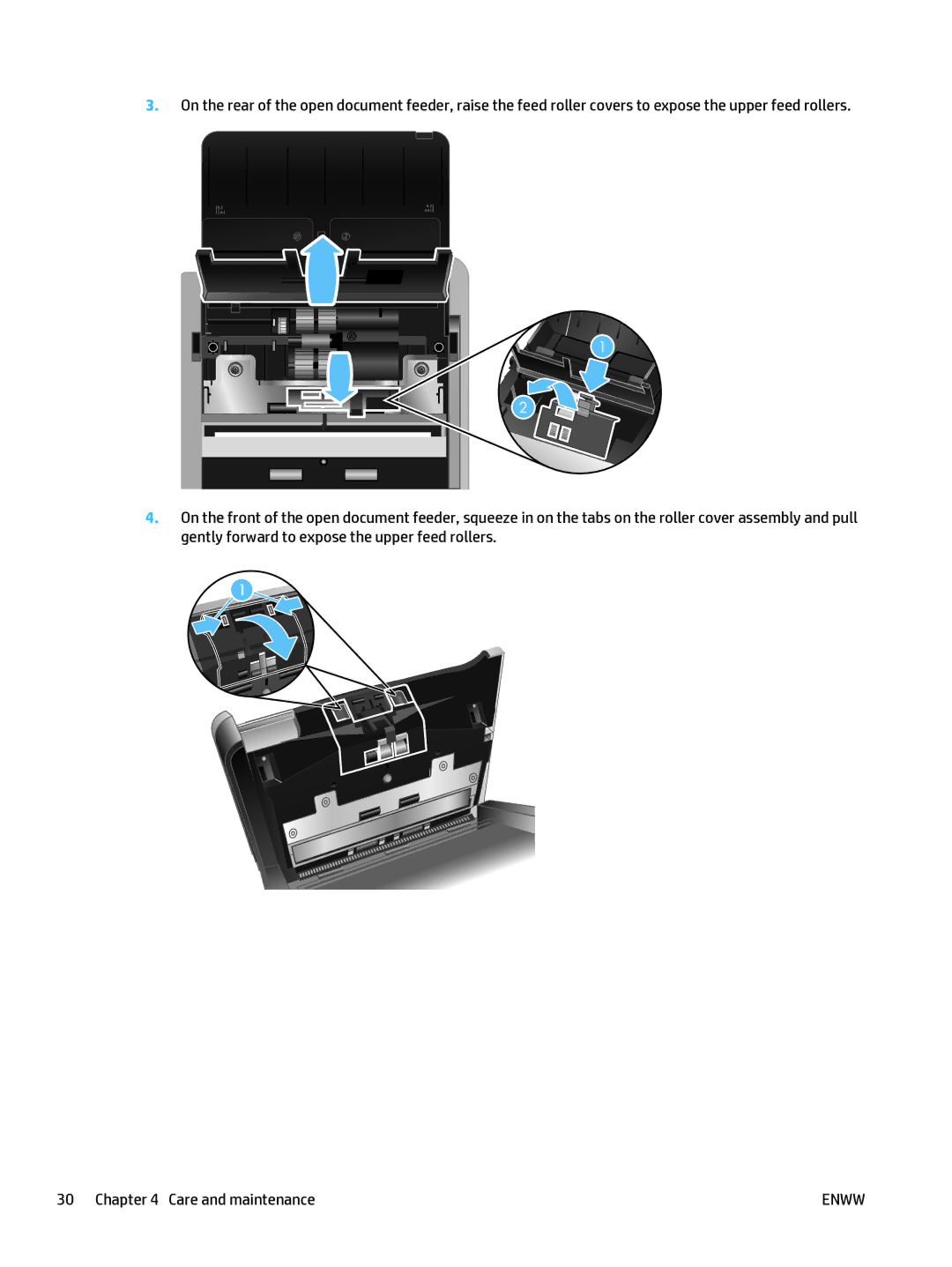 HP 5000 s2 Sheet-feed manual Enww 