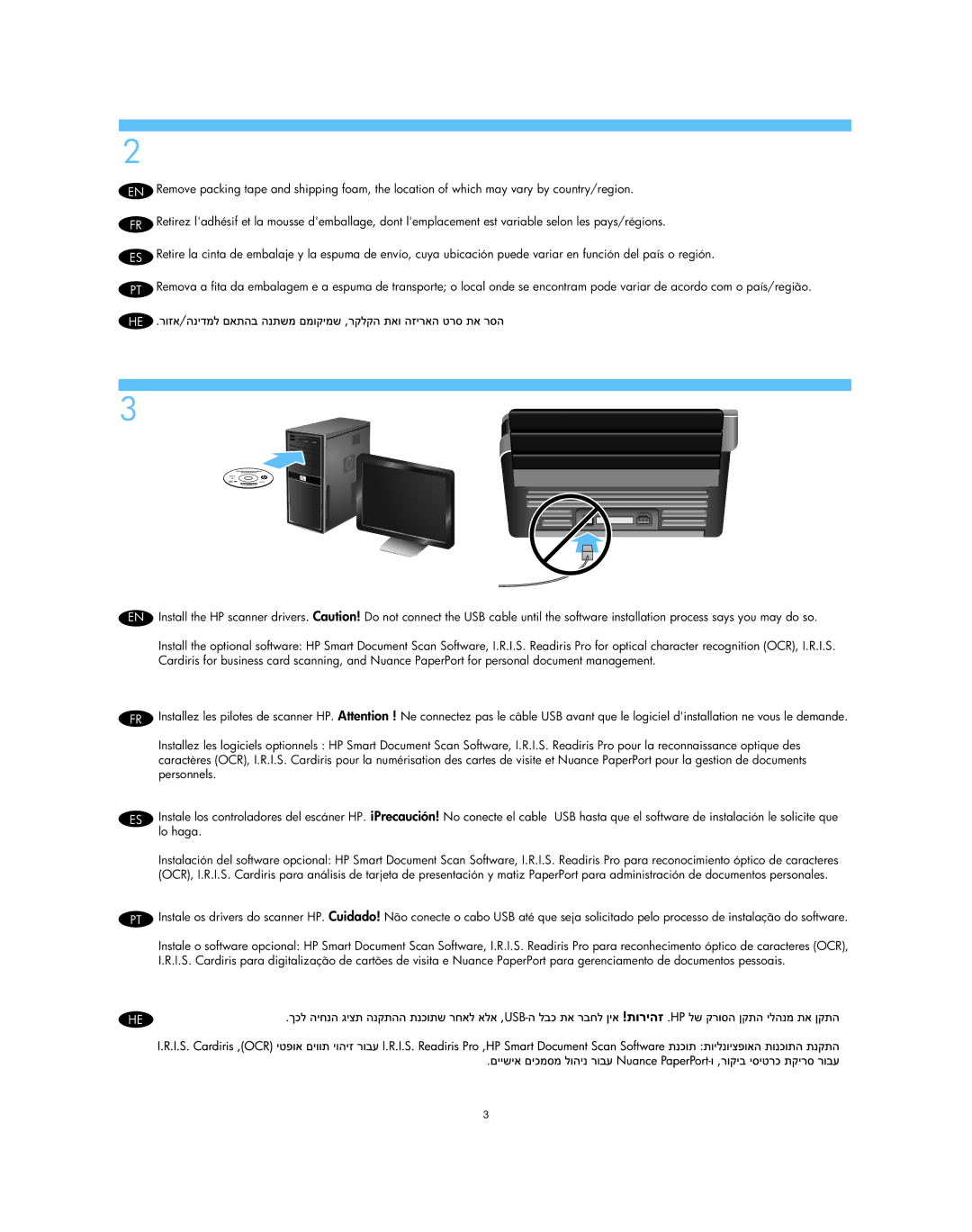 HP 5000 s2 Sheet-feed manual 