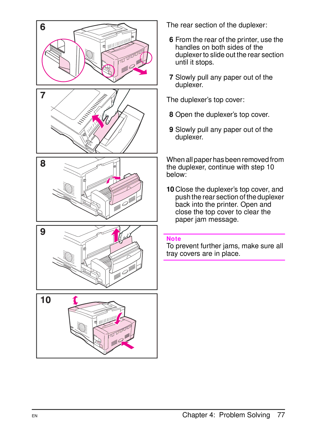 HP 5000 manual 