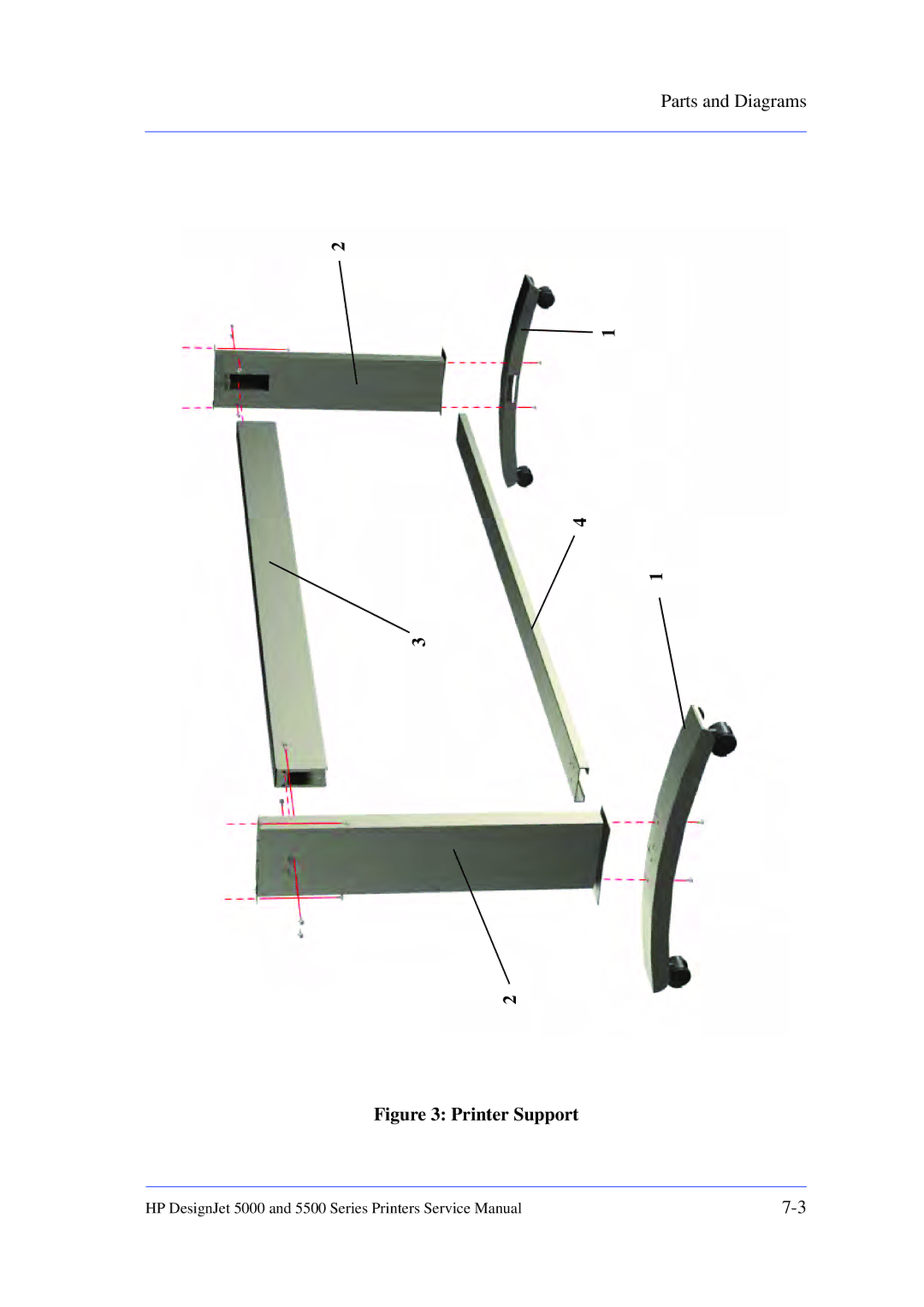 HP 5000 manual Printer Support 