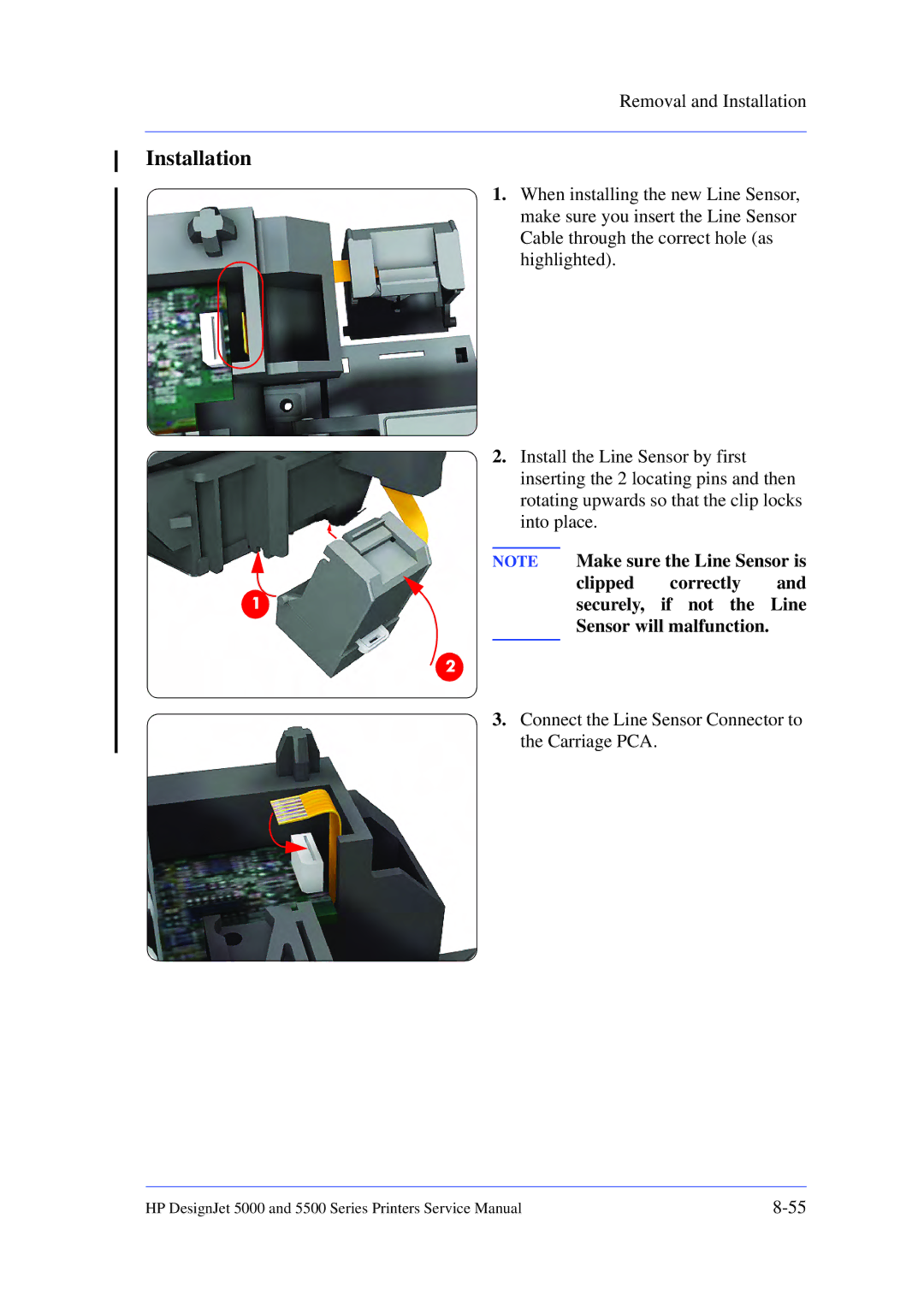 HP 5000 manual Installation 