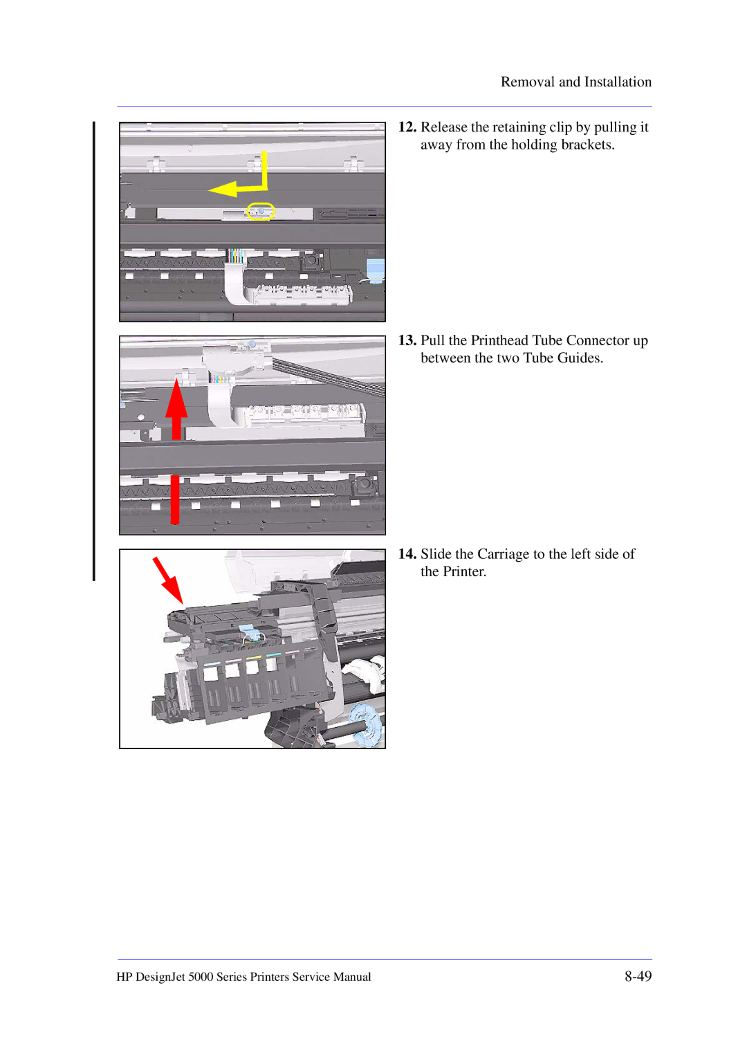 HP 5000 manual 