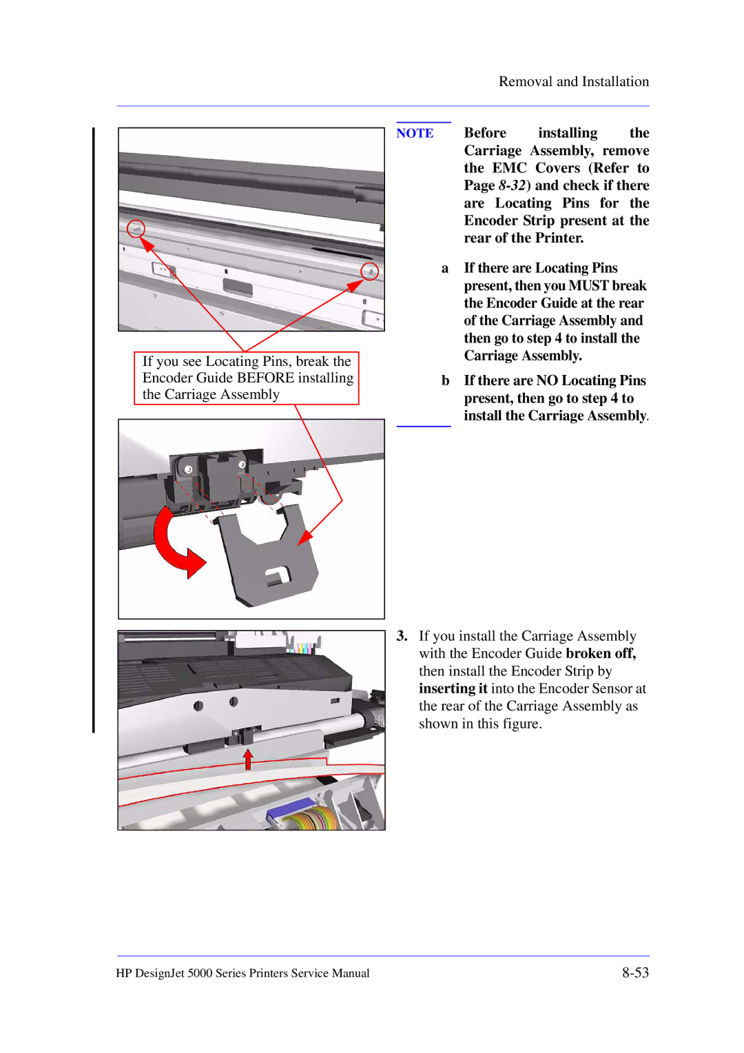 HP 5000 manual 