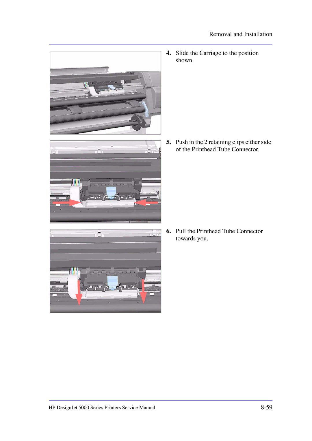 HP 5000 manual 