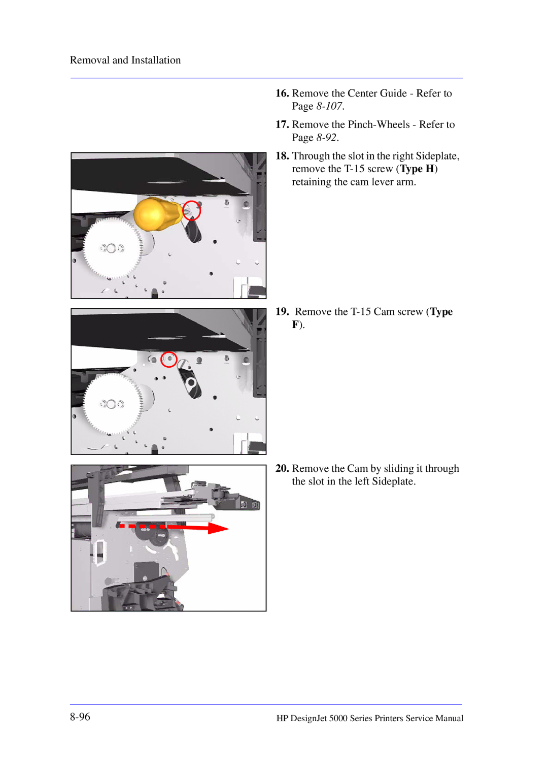 HP 5000 manual 