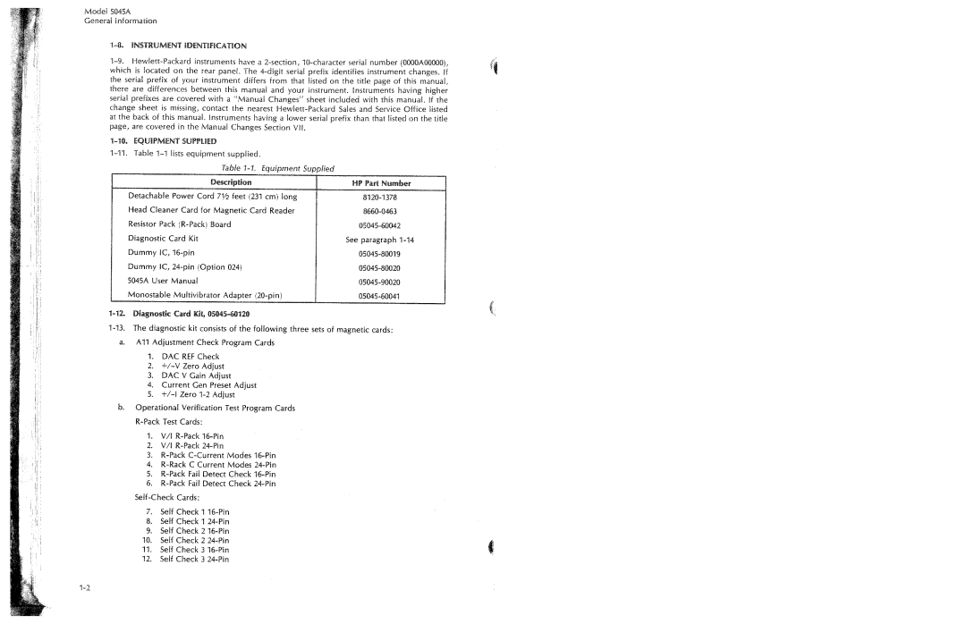 HP 5045A manual 