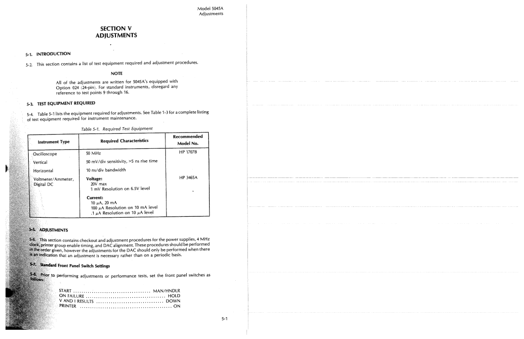 HP 5045A manual 