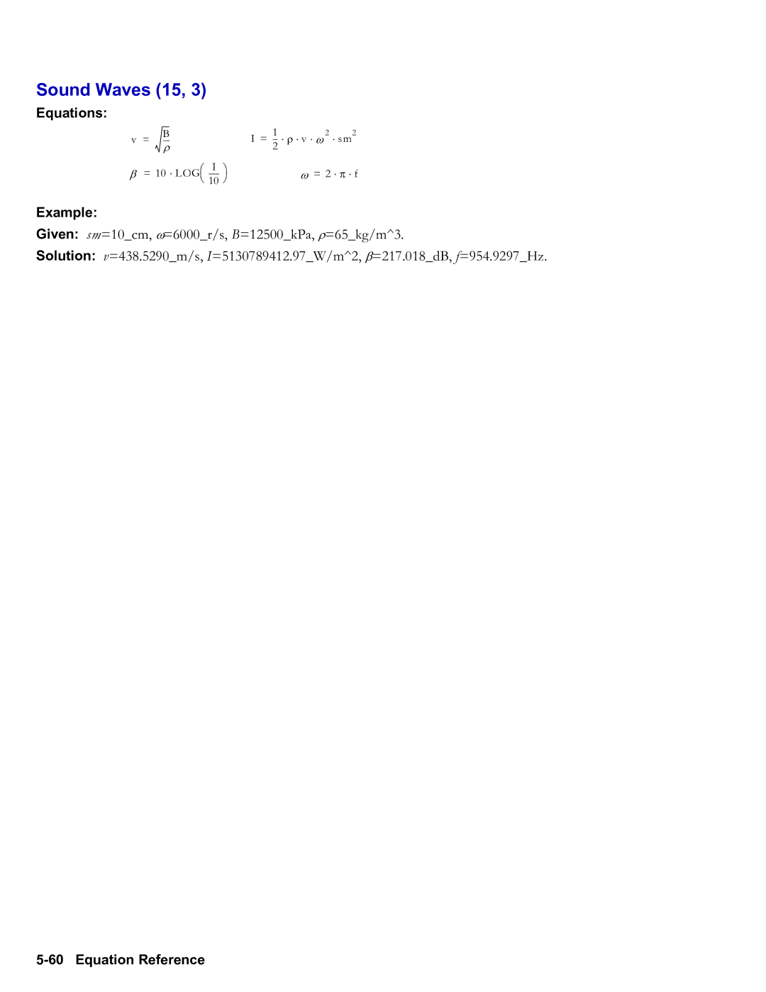 HP 50g Graphing, 48gII Graphing manual Sound Waves 15 