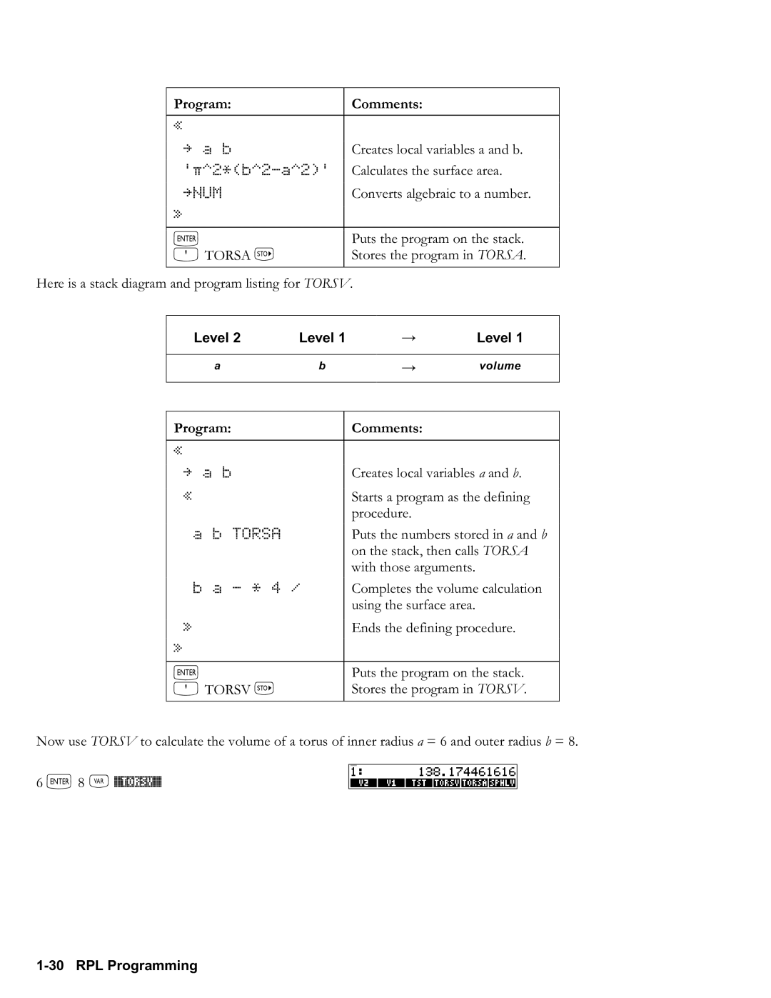 HP 50g Graphing, 48gII Graphing manual Torsa K, Torsv K, ` 8 J %TORSV% 