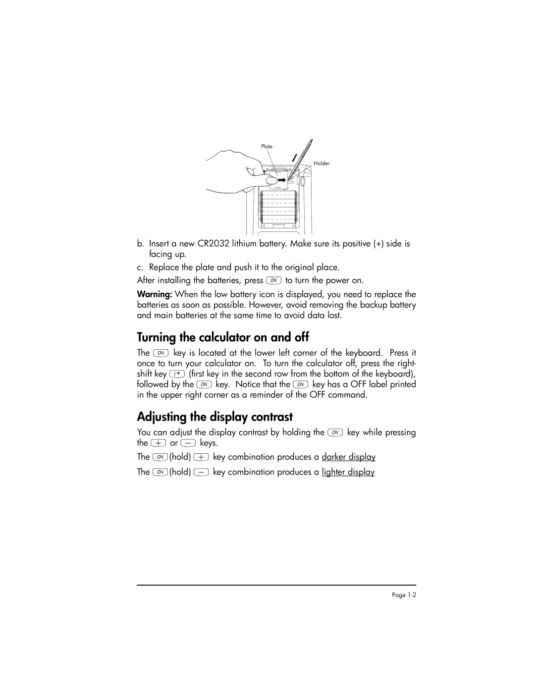 HP 50g manual 