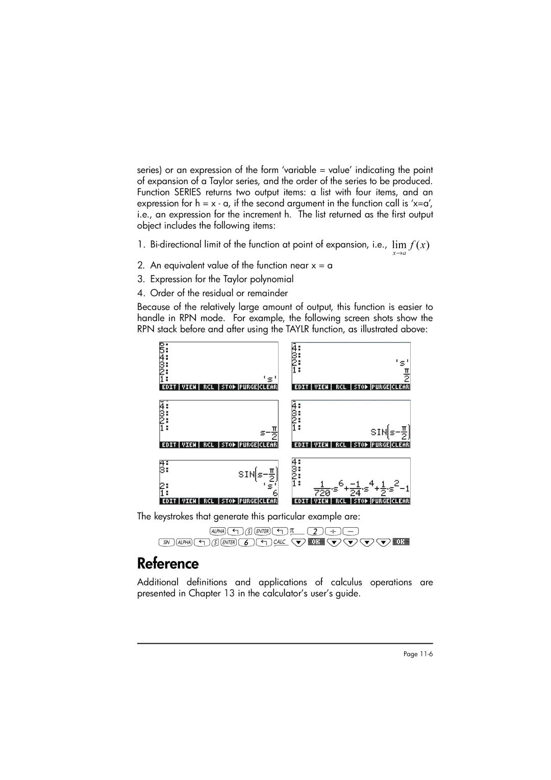 HP 50g manual Reference 