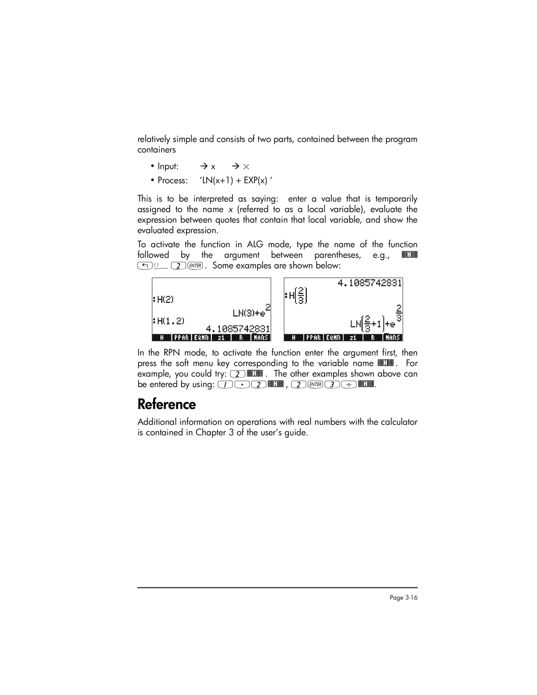 HP 50g manual Reference 