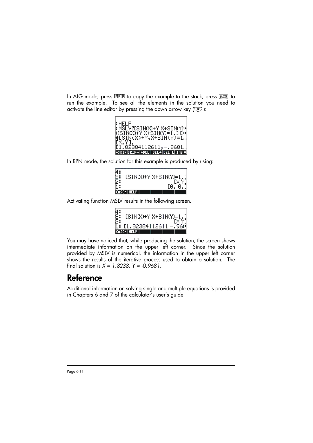 HP 50g manual Reference 