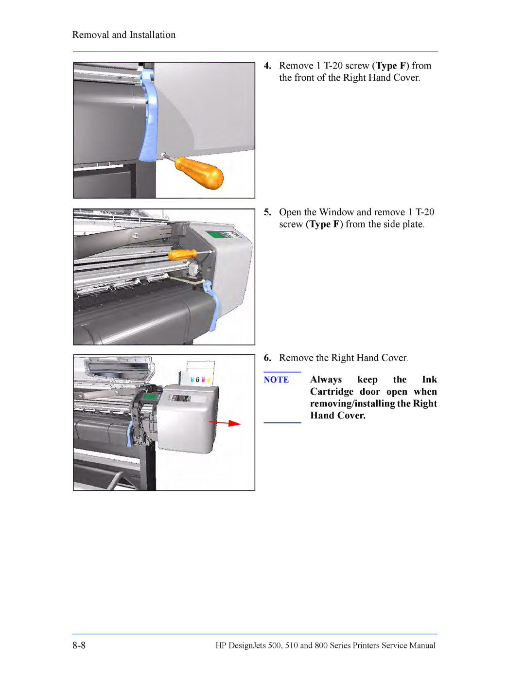 HP 510 Inkjet Large Format CH336A#B1K manual 