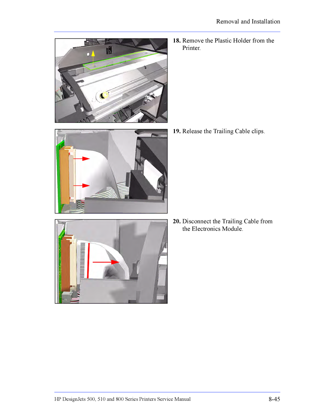 HP 510 Inkjet Large Format CH336A#B1K manual 