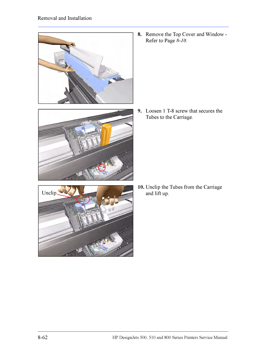 HP 510 Inkjet Large Format CH336A#B1K manual 