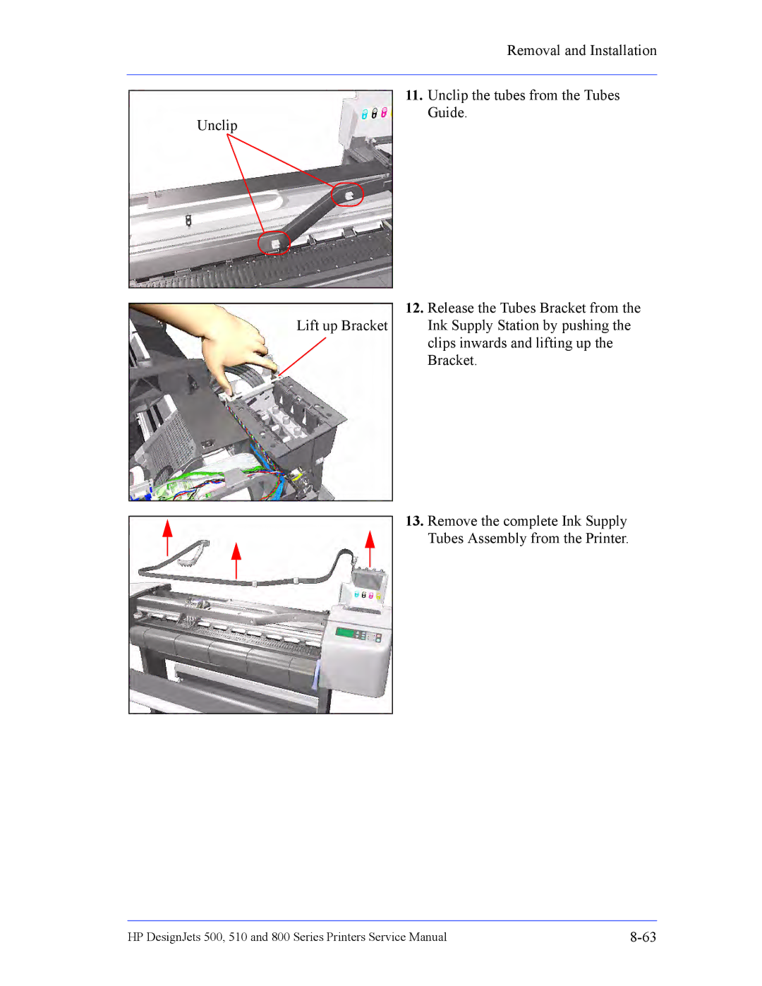 HP 510 Inkjet Large Format CH336A#B1K manual 