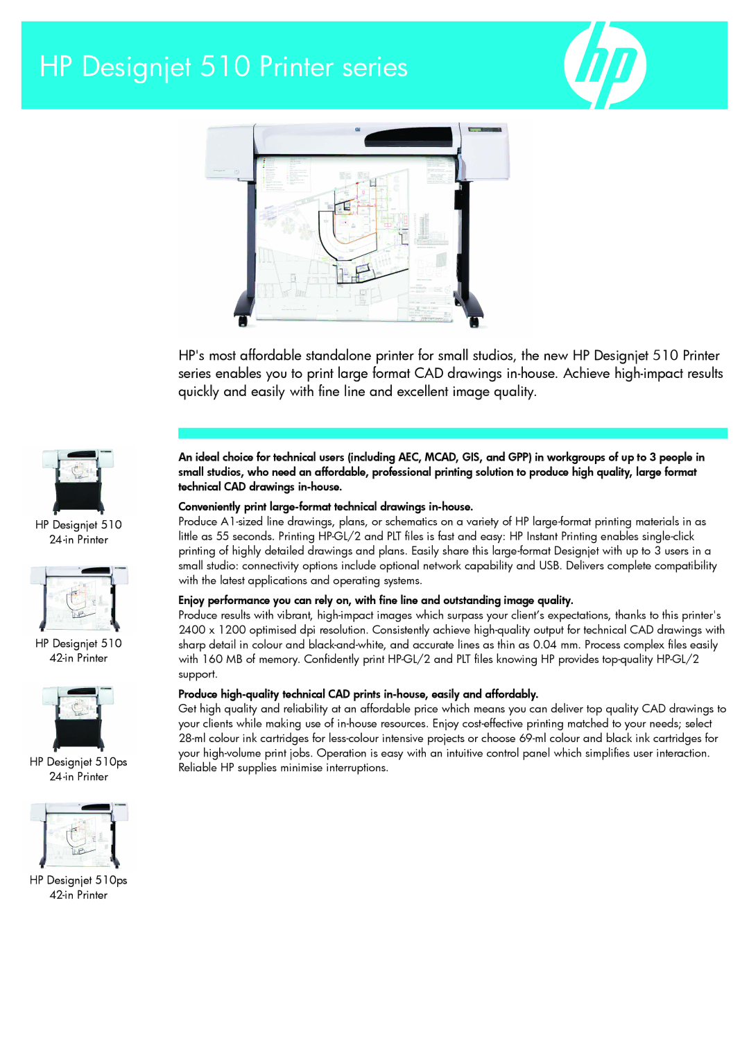 HP manual HP Designjet 510 Printer series 