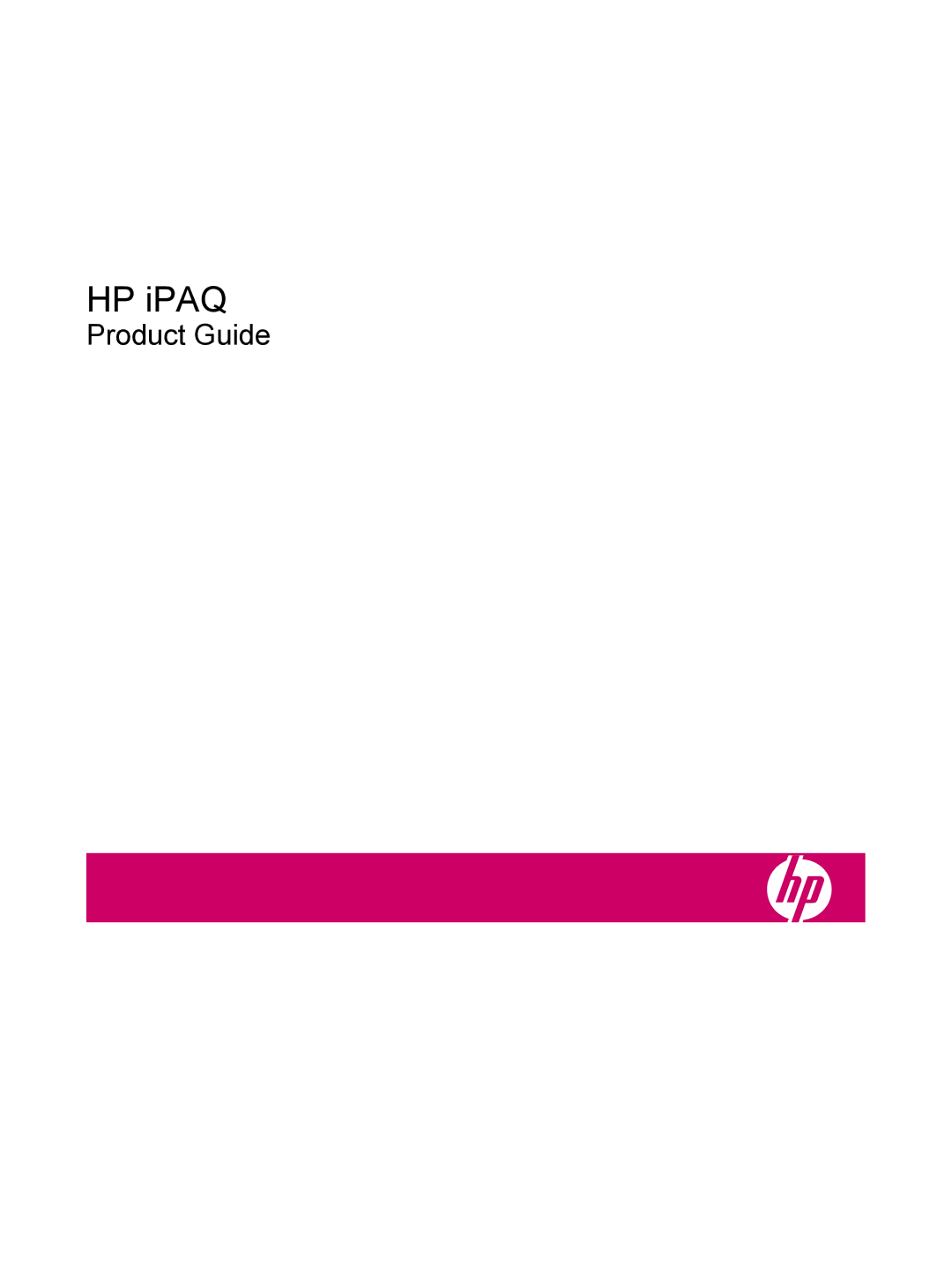 HP 510 manual HP iPAQ 