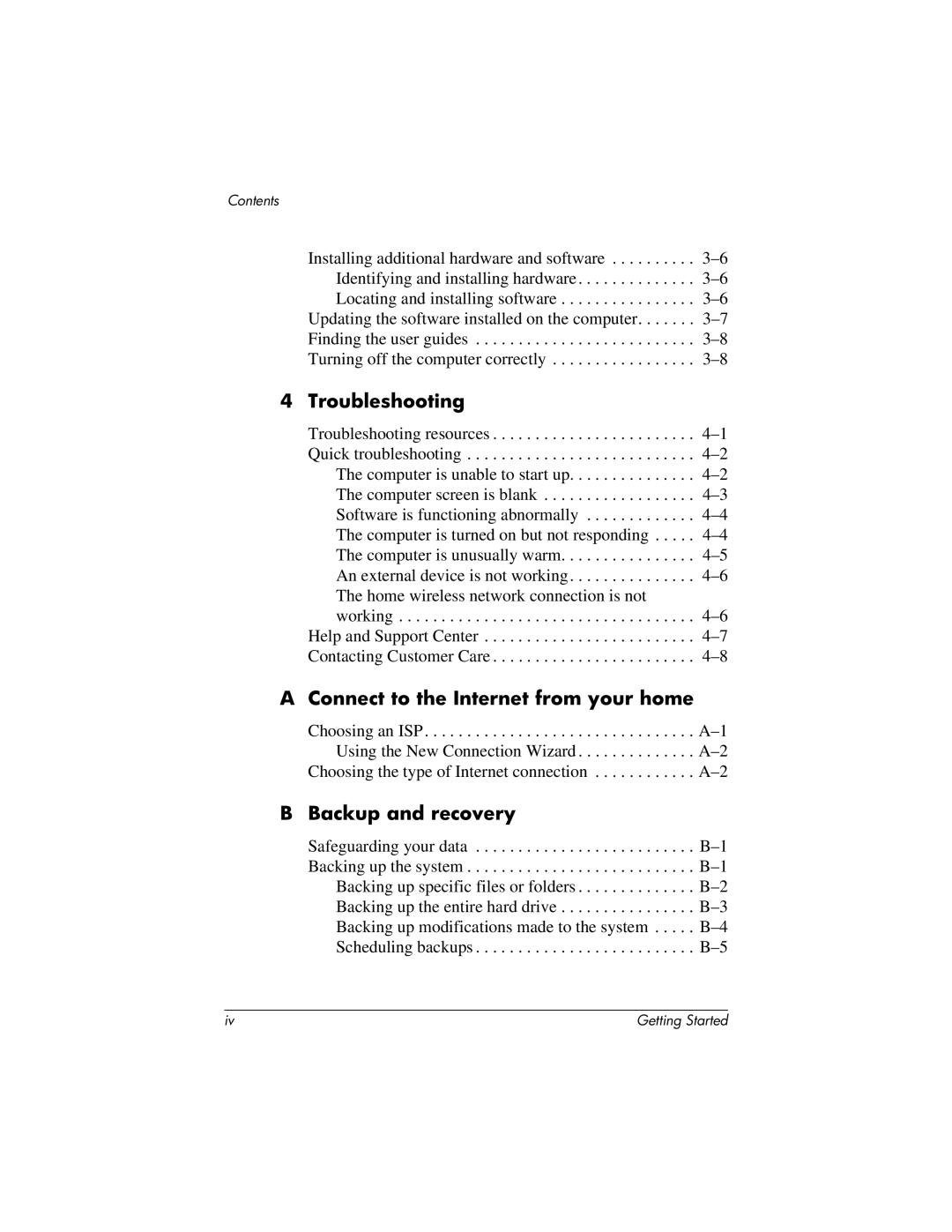 HP 510 manual Troubleshooting 