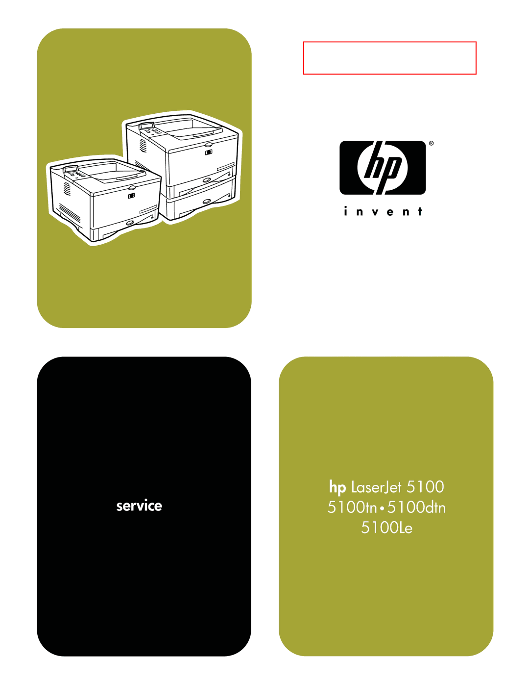 HP 5100 5100Le manual 