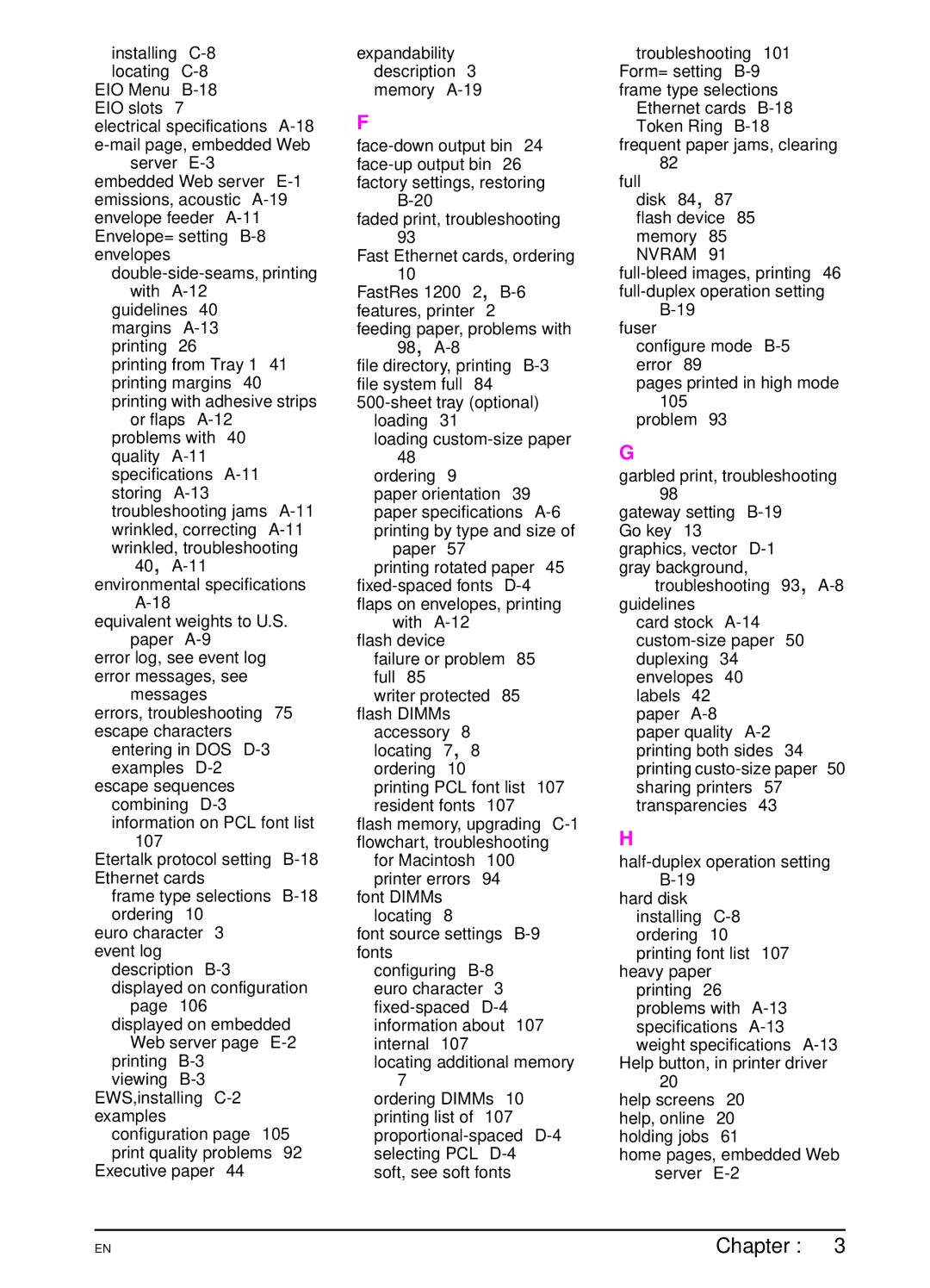 HP 5100tn, 5100dtn manual Chapter 