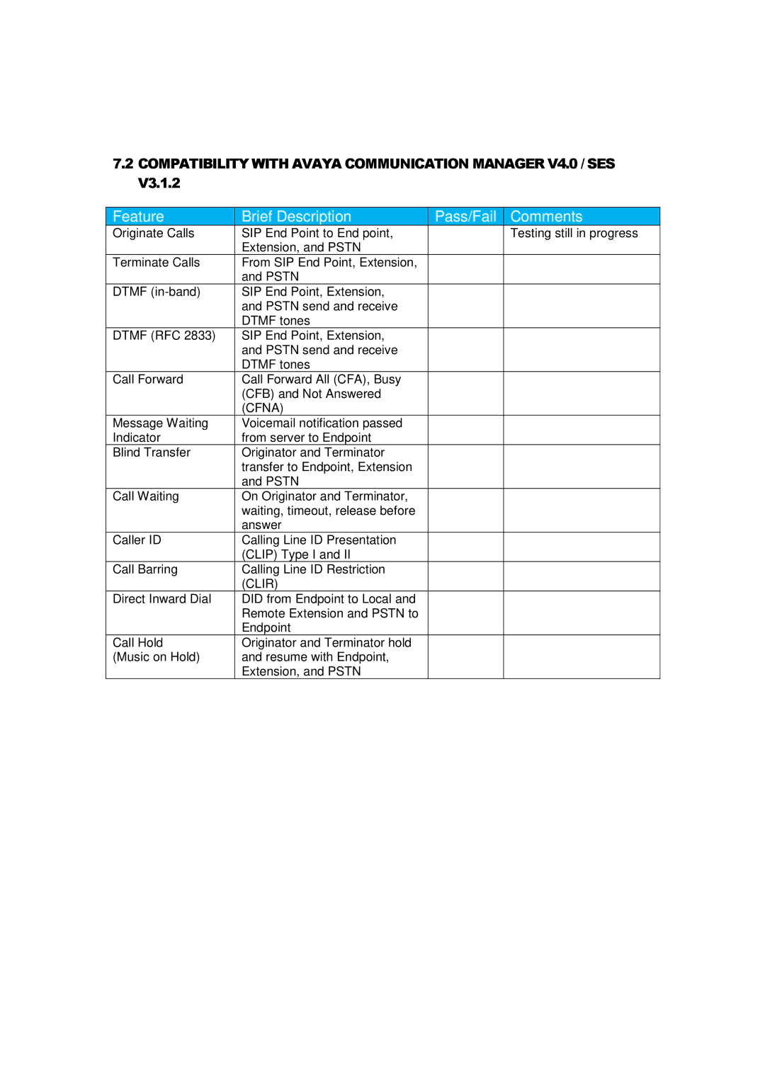 HP 512 manual Compatibility with Avaya Communication Manager V4.0 / SES 