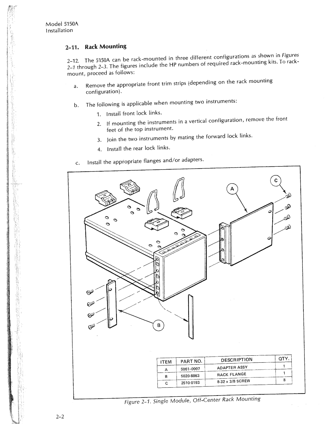 HP 5150A manual 