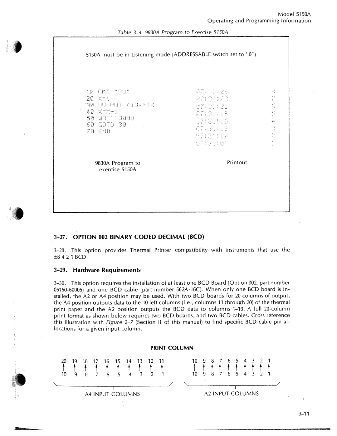 HP 5150A manual 