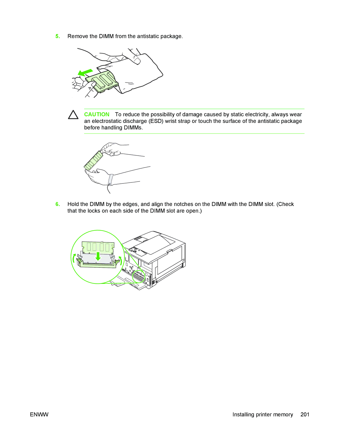 HP 5200 manual Enww 