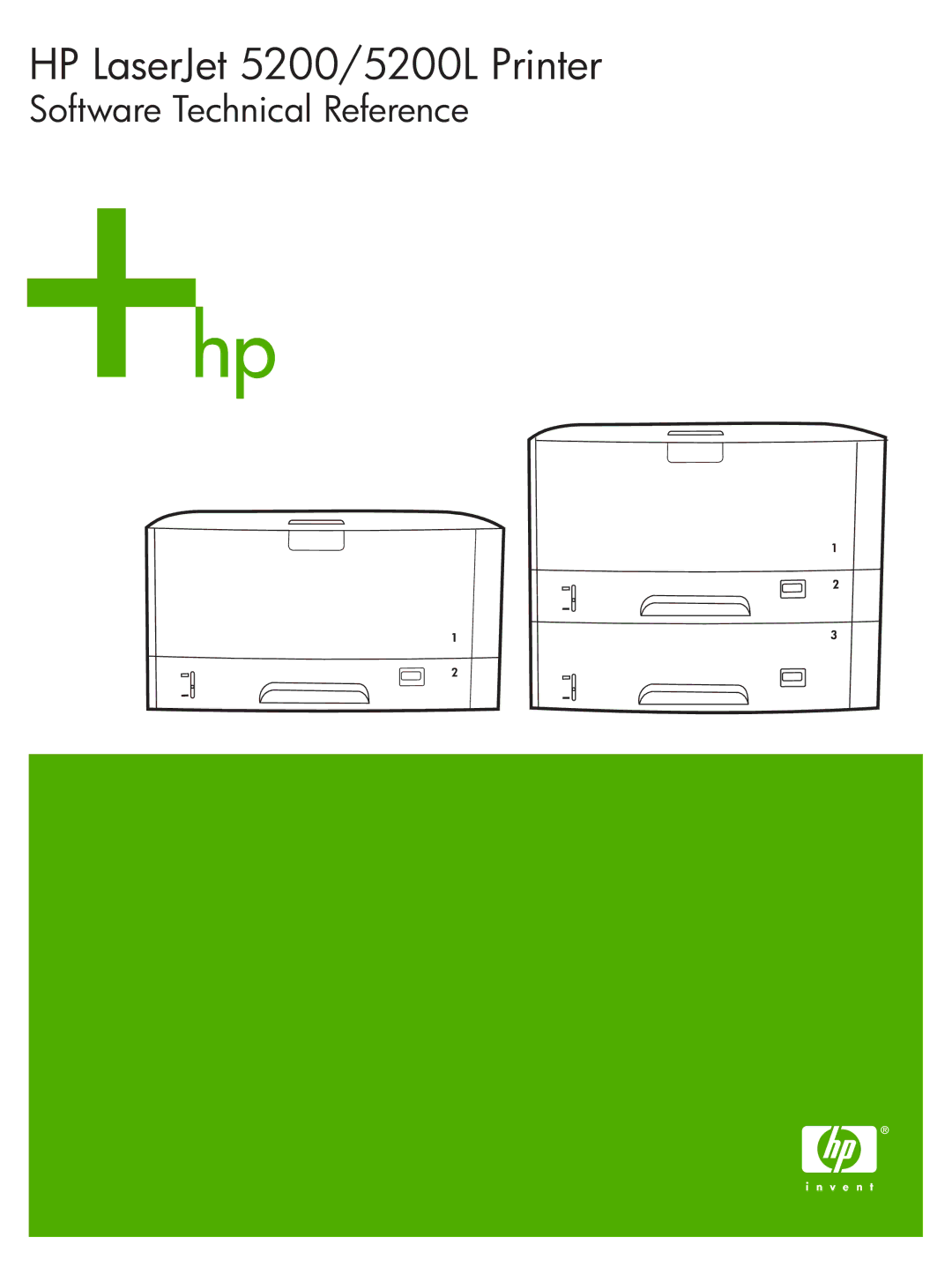 HP manual HP LaserJet 5200/5200L Printer 