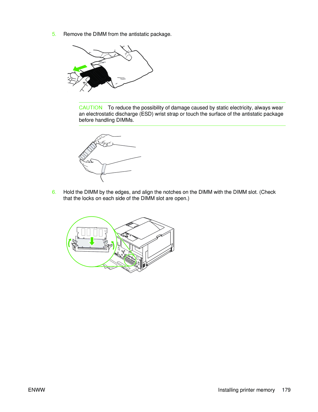 HP 5200L manual Enww 