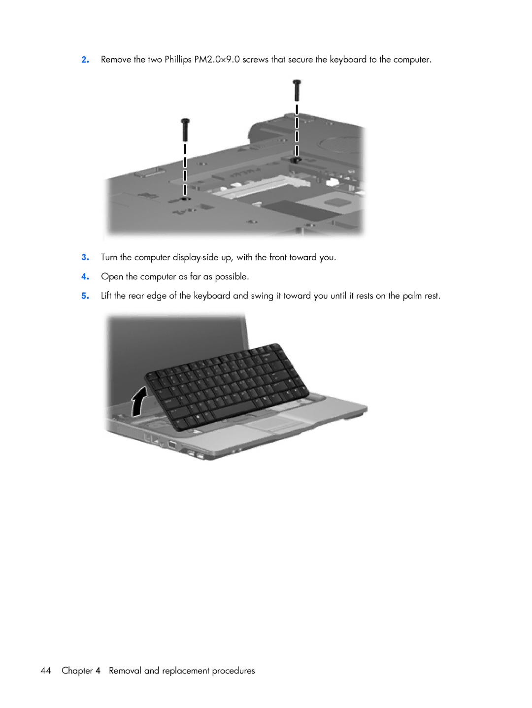 HP 530 manual 