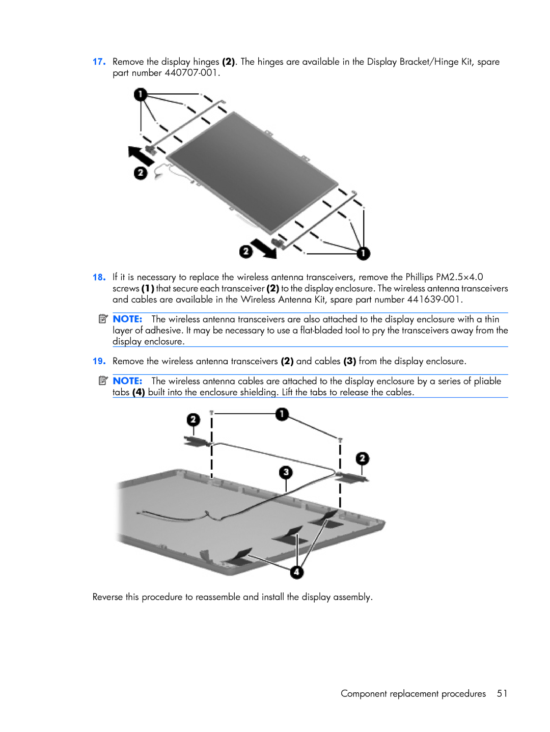 HP 530 manual 