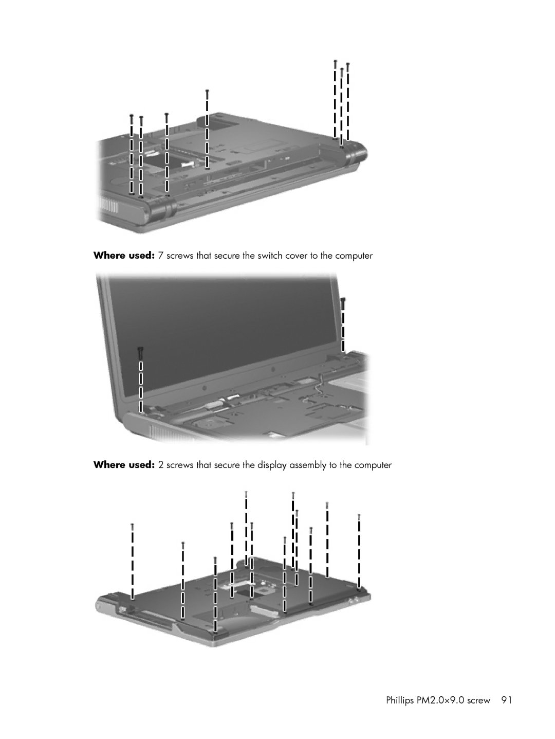 HP 530 manual 