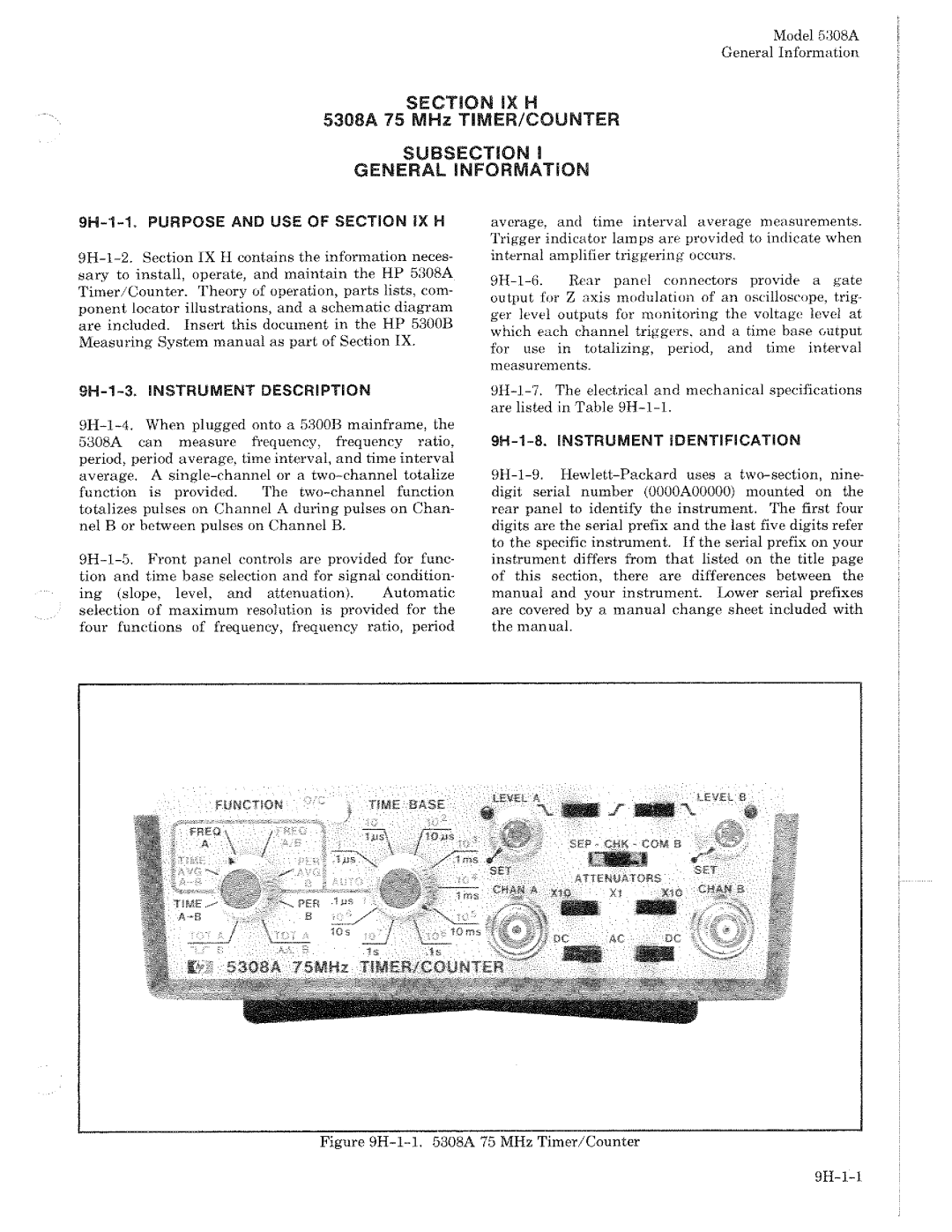 HP 5308A manual 