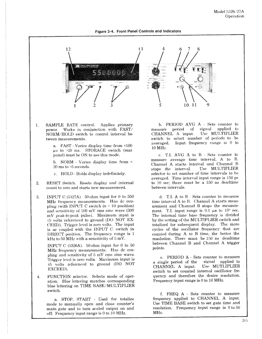 HP 5326A, 5327A manual 