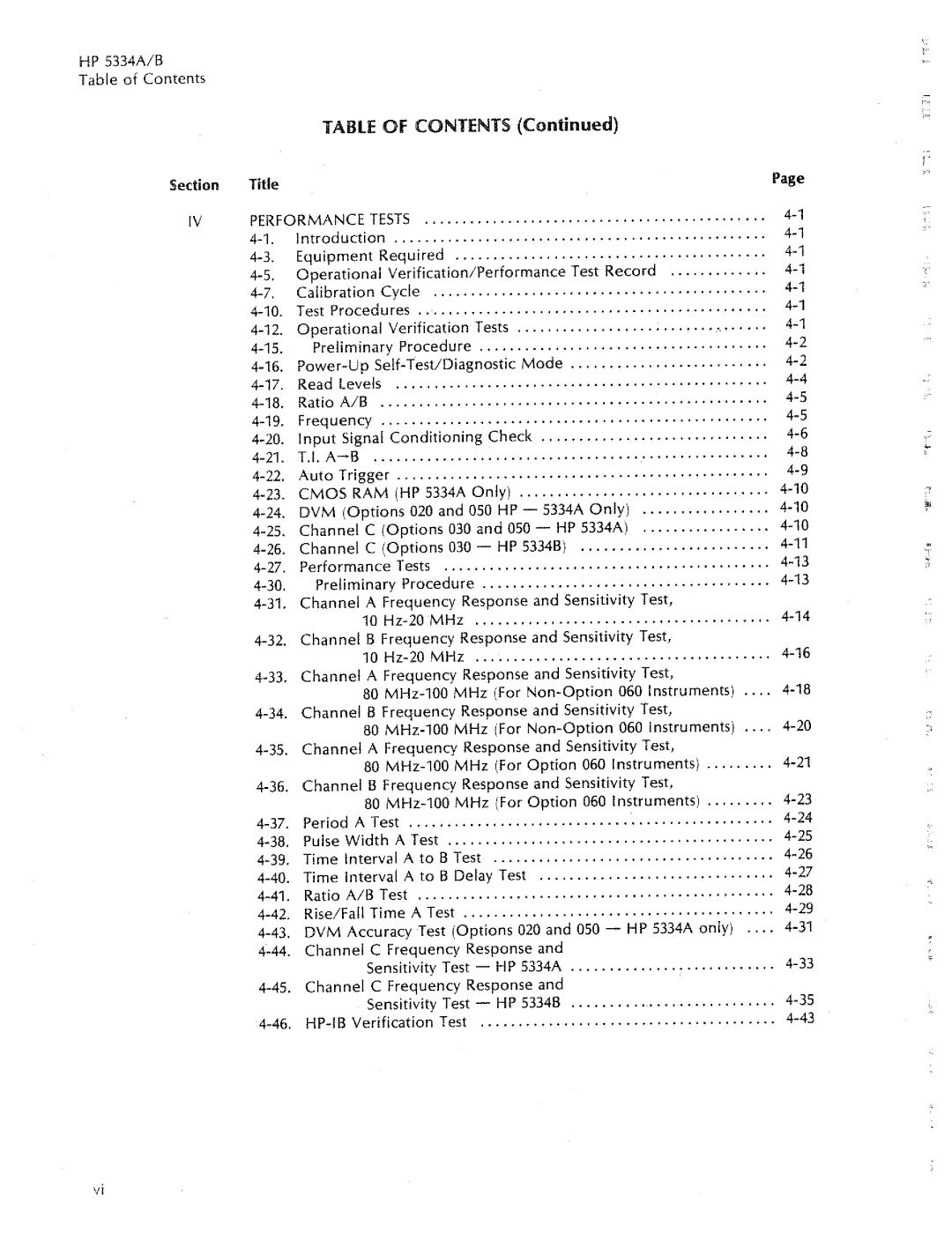 HP 5334A, 5334B manual 