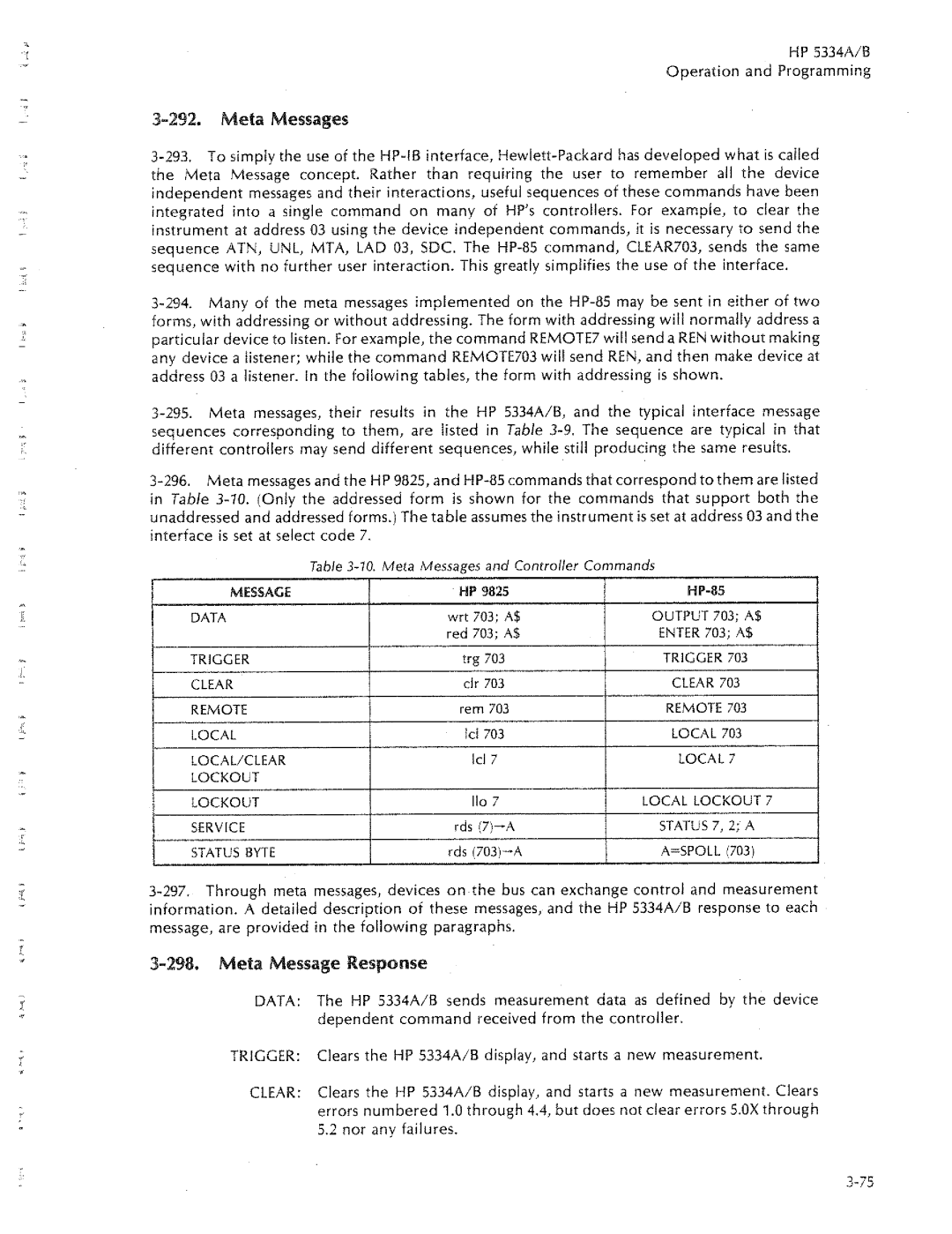 HP 5334A, 5334B manual 