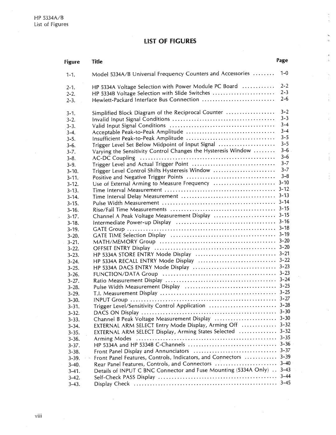 HP 5334A, 5334B manual 