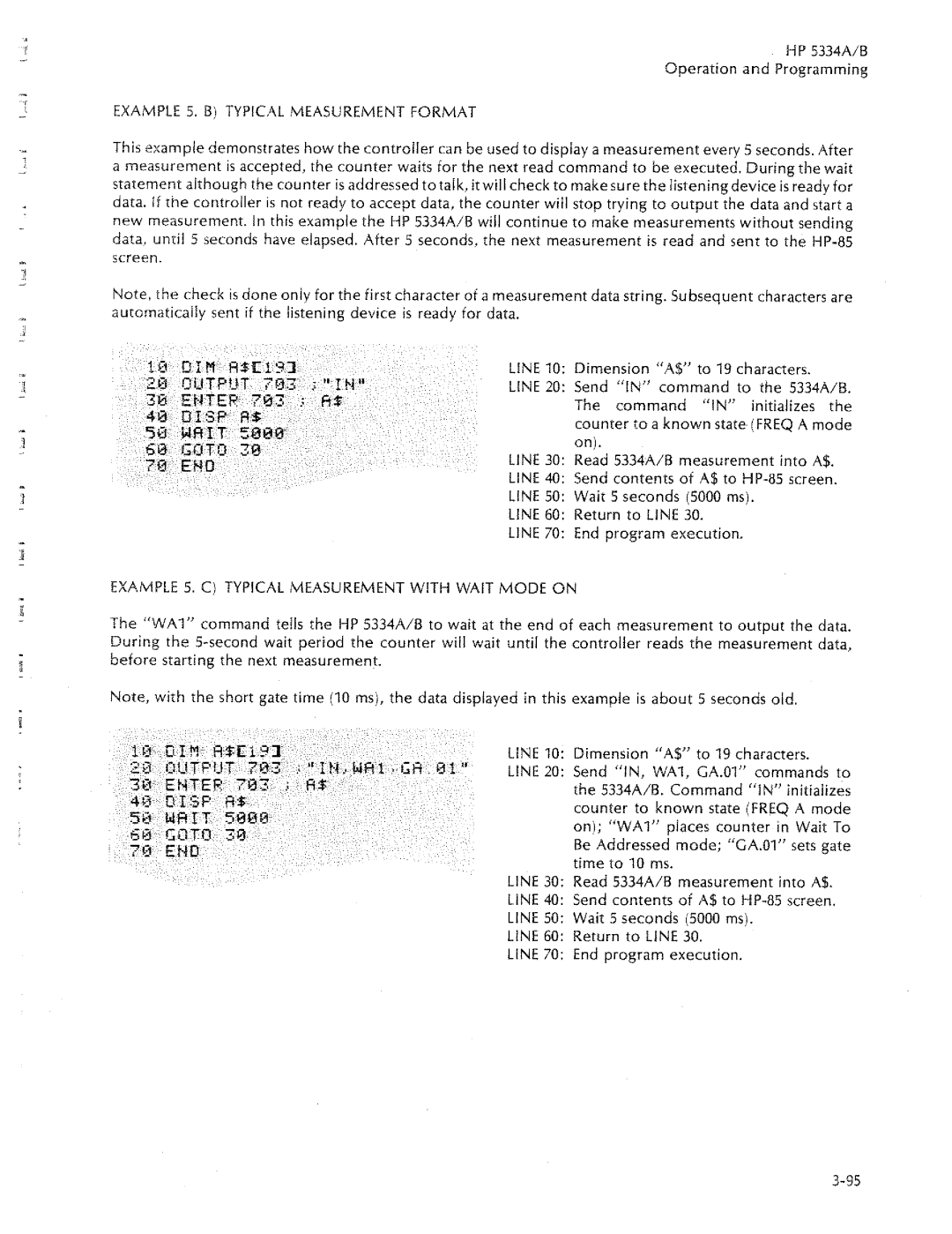 HP 5334A, 5334B manual 