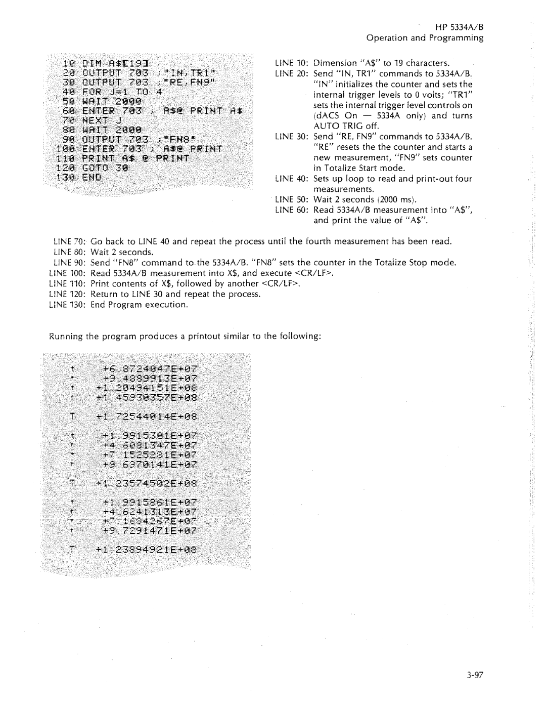 HP 5334A, 5334B manual 