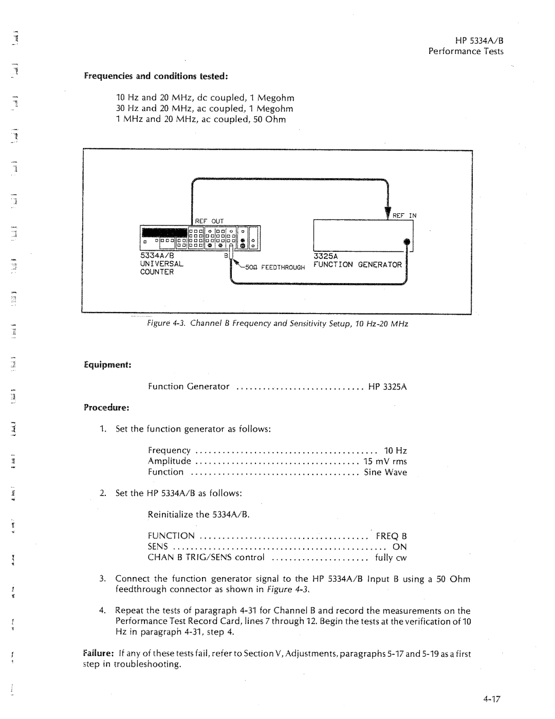 HP 5334A, 5334B manual 